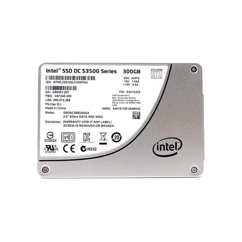 Intel SSDSC2BB300G4 DC S3500 300GB SATA 6Gbps AES-256 PLP