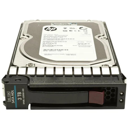 628180-001 - HP 3TB 7200RPM SATA 3.5" Hot-Plug HDD