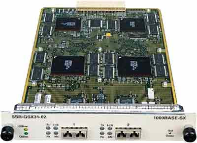 SSR-GSX31-02 - Enterasys 1000Base-SX Gigabit Ethernet 2-Port Expansion Module