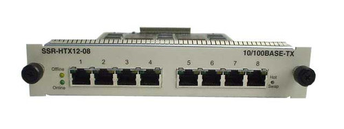 SSR-HTX12-08 - Enterasys Networks 8-Port 10/100Base-TX RJ45 4MB Module