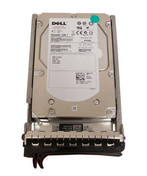 SS-W347K - Dell 600GB 15000RPM SAS 6Gb 3.5" HDD