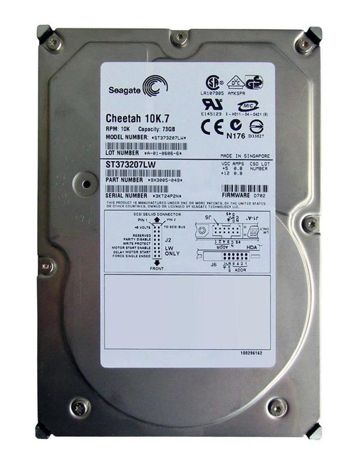 ST373207LW#36 - Seagate 73.4GB 10000RPM Ultra-320 SCSI 3.5" HDD