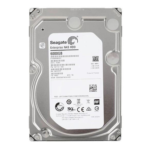 ST6000VN0001 Seagate Enterprise NAS 6TB 7200RPM SATA 6Gbps 128MB Cache 3.5-inch Internal Hard Drive