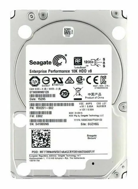 ST900MM0128 - Seagate 900GB 10000RPM SAS Hybrid HDD
