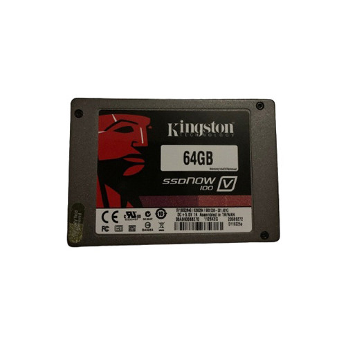 SVP100S2/64G - Kingston Technology 64GB SATA 3Gb/s 2.5" MLC SSD