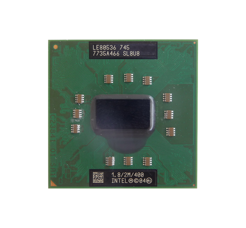 T1505 Dell 1.80GHz 400MHz FSB 2MB L2 Cache Intel Pentium Mobile 745 Processor Upgrade