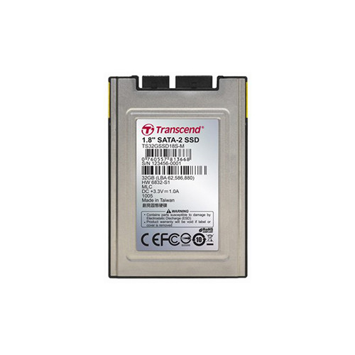 TS32GSSD18S-M - Transcend 32GB MLC SATA 3Gbps 1.8" SSD