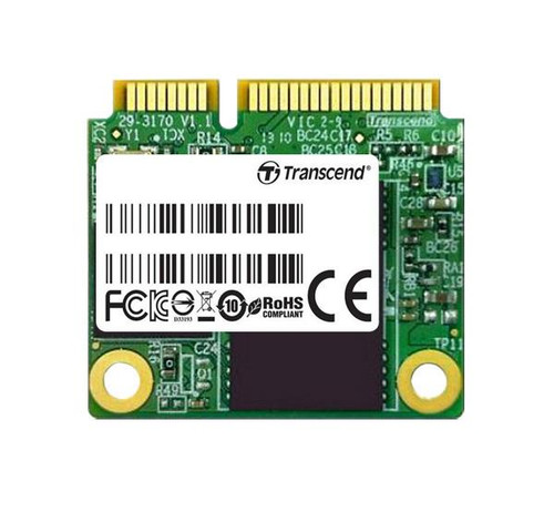 TS8GMSM610 Transcend MSM610 8GB MLC SATA 3Gbps mSATA Mini Internal Solid State Drive (SSD) (Industrial)