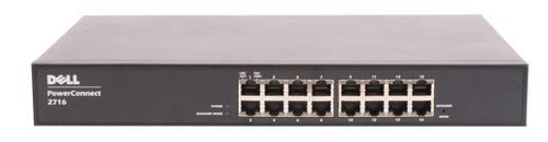 UJ579 - Dell PowerConnect 2716 16-Ports 10/100/1000 Ethernet Switch