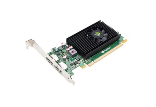 VCNVS310DVI-PB PNY Quadro NVS 310 512MB 64-Bit DDR3 PCI Express 2.0 x16 Dual DisplayPort/ HDCP Ready Workstation Video Graphics Card