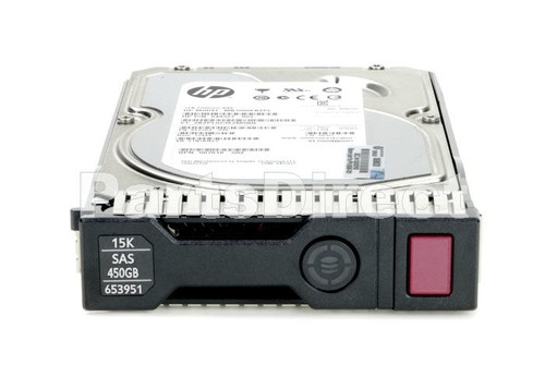 HPE 652615-B21 450gb 15000rpm 6g Sas Lff 3.5inch Hot-plug Sc Enterprise Hard Drive With Tray For Hp Gen8 Servers