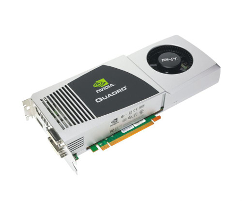 VCQFX5800SDI-PCIE-PB PNY nVidia Quadro FX 5800 SDI 4GB GDDR3 512-Bit 102Gbps DVI-I + DisplayPort + ST + SDI Video Graphics Card