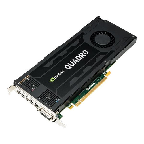 VCQK4200-PB PNY Nvidia Quadro K4200 4GB GDDR5 256-bit PCI Express 2.0 x16 Dual Link DVI/ DisplayPort Workstation Video Graphics Card