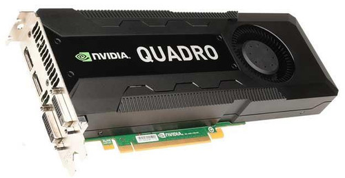 VCQK5000-T-06 PNY Nvidia Quadro K5000 4GB GDDR5 256-Bit PCI-Express 2.0 x16 Video Graphics Card