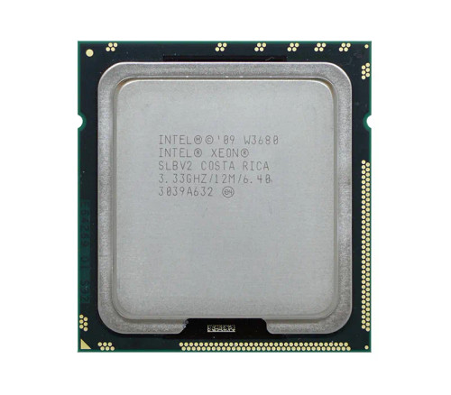 W3680 - Intel Xeon Hexa-Core 3.33GHz 12MB FCLGA1366 Processor