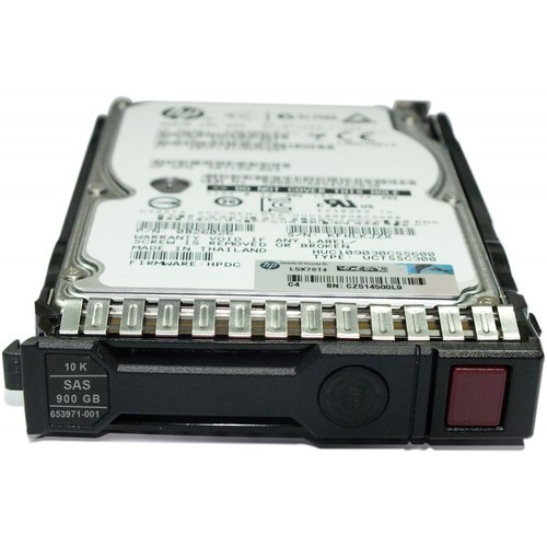 653971-001 - HP 900GB 10000RPM SAS 6Gb/s 2.5" HDD
