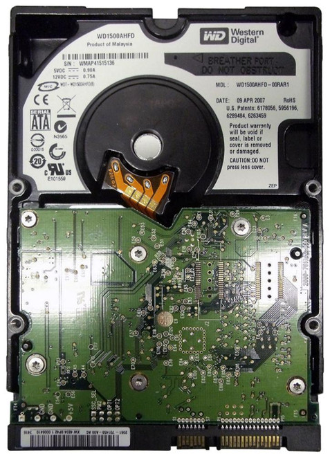 WD1500AHFD - Western Digital 150GB 10000RPM SATA 16MB 3.5" HDD