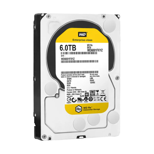 WD6001FXYZ - Western Digital 6TB 7200RPM SATA 128MB 3.5" HDD