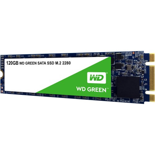 WDS120G2G0B WD Green 120GB Solid State Drive SATA (SATA/600) Internal M.2 2280 545 MB/s Maximum Read Transfer Rate