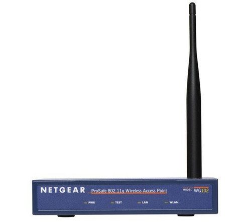 WG102 - NetGear 802.11g 2.4GHz 108Mbps PoE RJ-45 Wireless Access Point