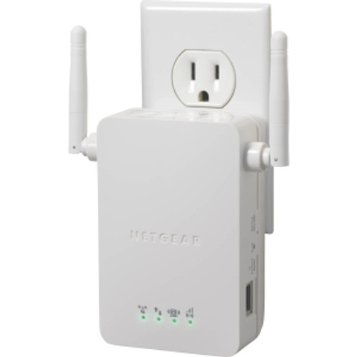 WN3000RP - Netgear Wireless Range Extender IEEE 802.11n (draft) 300Mbps No Wall Mountable, Desktop