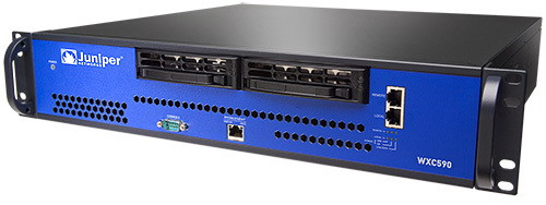 WXC-590 Juniper Application Acceleration Platform 2 x RJ-45 10/100/1000Base-T Network LAN 1 Gbps Gigabit Ethernet