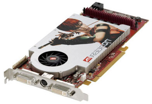 X1800GTO ATI Radeon X1800 GTO 256MB DDR3 256-Bit PCI Express x16 Dual DVI/ VGA/ S-Video/ HDTV-out Video Graphics Card