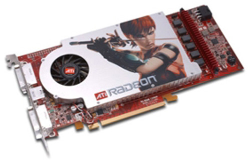 X1900GT ATI Radeon X1900 GT PCI Express x16 256MB GDDR3 Dual DVI/ TV-out Video Graphics Card