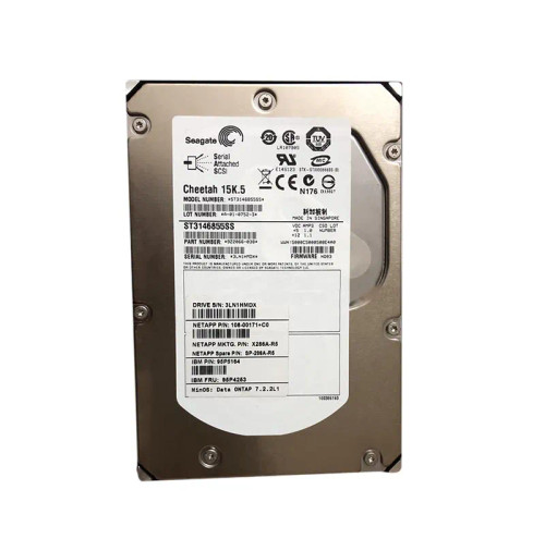 X286A - NETAPP 144GB 15000RPM SAS 3.5" HDD