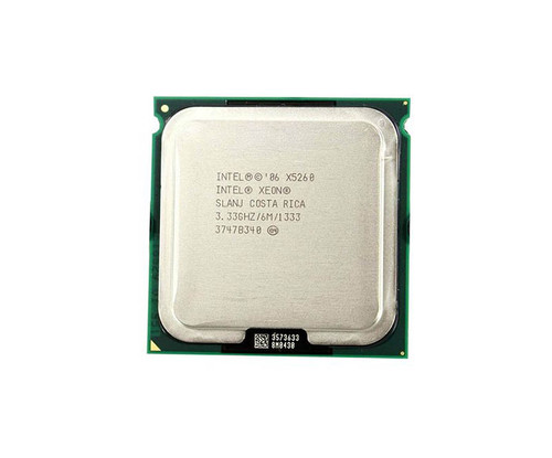 X6390A Sun 3.33GHz 1333MHz FSB 6MB L2 Cache Intel Xeon X5260 Dual Core Processor Upgrade for Blade X6250 and Fire X4150 RoHS Y