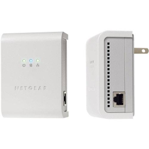 XETB1001-100NAS Netgear XETB1001 Powerline Network Adapter Kit 1 x Network (RJ-45) 5000 Sq. ft. Area Coverage HomePlug 1.0 Fast Ethernet