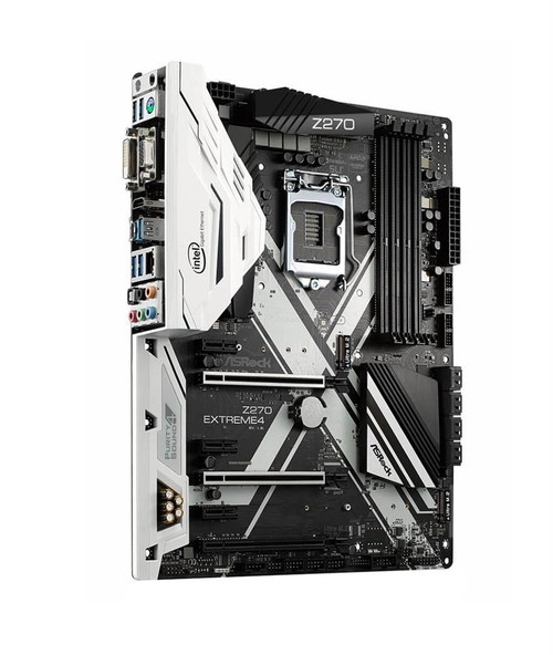 ASRock Z270 Extreme4 ATX Motherboard for Intel LGA 1151 CPUs - DDR4 Support, 6x SATA Ports