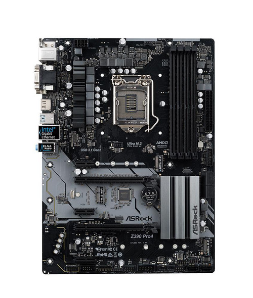 Z390 Pro4 - ASROCK LGA 1151 Z390 DDR4 ATX Motherboard