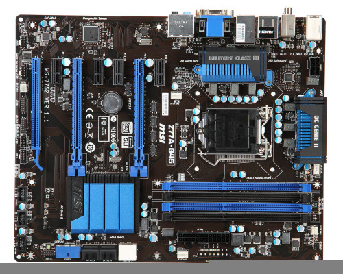 Z77A-G45-A1 - MSI Socket LGA 1155 Intel Z77 Express Chipset DDR3 4x DIMM 2x SATA 6.0Gb/s ATX Motherboard