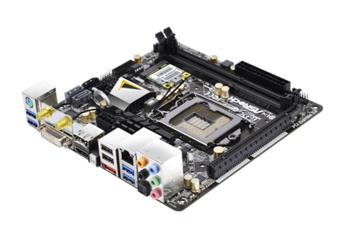 Z77E-ITX ASRock Socket LGA 1155 Intel Z77 Chipset 3rd &amp; 2nd Generation Core i7 / i5 / i3 / Xeon / Pentium / Celeron Processors Support DDR3 2x DIMM 2x SATA2 3.0Gb/s Mini-ITX Motherboard