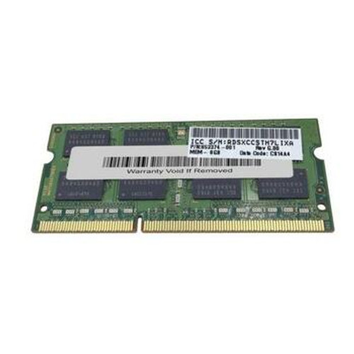 693374-001 - HP 8GB PC3-12800 DDR3-1600MHz non-ECC Unbuffered CL11 204-Pin SoDimm 1.35V Low Voltage Memory Module