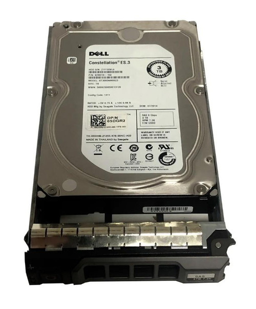 698PM - Dell 3TB 7200RPM SAS 6Gb 3.5" HDD