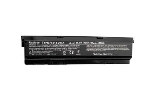 F681T - Dell 11.1V 7600mAh 6-Cell Li-Ion Laptop Battery