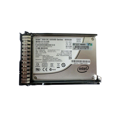 717968-005 - HP 600GB SATA 6Gb/s 2.5" Enterprise SSD