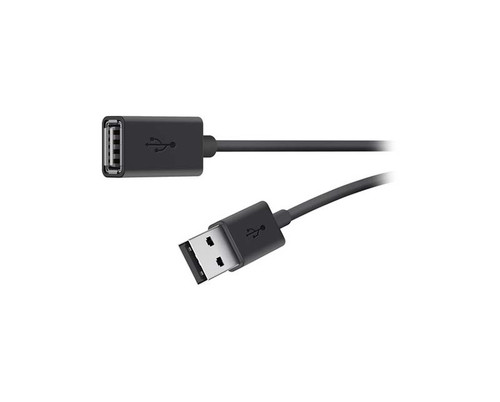 F3U153BT1.8M - Belkin 1.8m Usb Dstp Usbam/Usbaf Extn Cable Clamshell