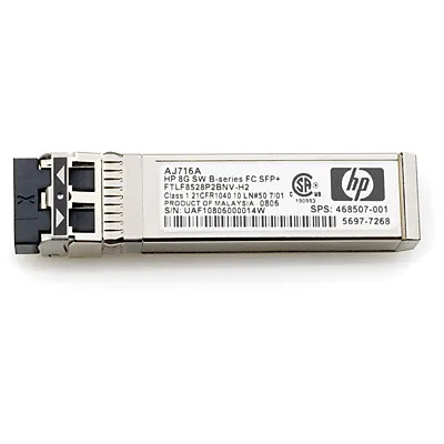 720998-001 - HP 8Gb Multi-Mode 850nm SFP+ Transceiver 4-Pack