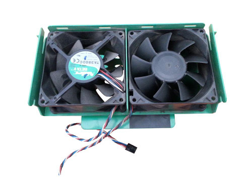 0F7553 - Dell Dual Fan and Shroud Assembly