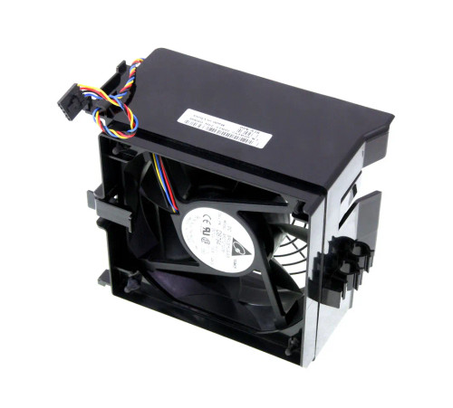 Dell P8192 Precision 390 Cooling Fan 12V DC 5-Pin with Shroud