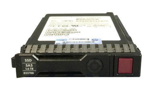 822788-001 - HP 1.6TB SAS 12Gb/s 2.5" Hot-Swap SSD