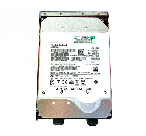 857643-001 - HPE 8TB 7200RPM SATA 6Gb/s 3.5" HDD