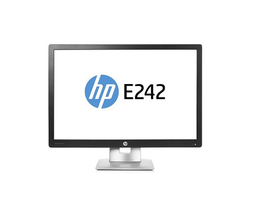 M1P02AA#ABA - HP Elitedisplay E242 24-inch (1920x1200) VGA DisplayPort HDMI USB IPS LED Display Monitor (Black)