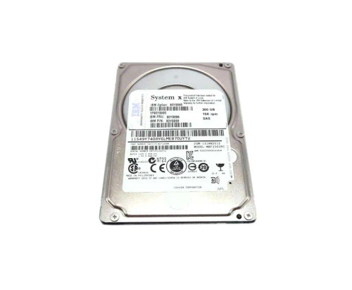 90Y8895 - IBM 300GB 10K RPM SAS 6Gb 2.5" HDD
