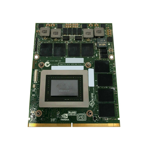 03MF8R - Dell Nvidia GeForce GTX 580M 2GB GDDR5 PCIe 2.0 Graphics Card