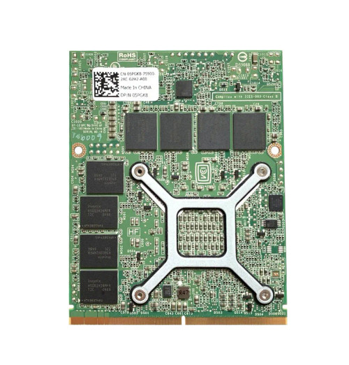05PGK8 - Dell Quadro 5010M 4GB GDDR5 256-Bit Mobile Graphics Card