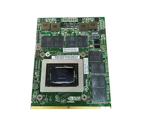 822509-Z153H - HP Nvidia Quadro M2000M 4GB GDDR5 128-Bit Video Graphics Card with Heatsink for ZBook 15 G3